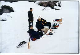 snow camping