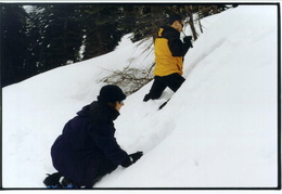 snow camping