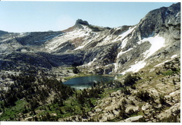 climbing cathedral peak