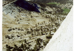 climbing cathedral peak