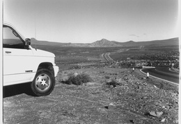 on the road in Baja