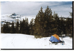 snow camping