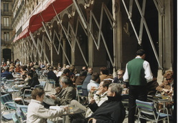 Cafe on Plaza del Castillo, Pamplona