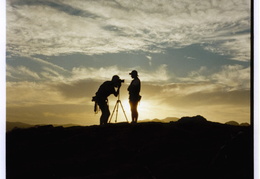 sunset, Joshua Tree