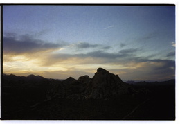 sunset, Joshua Tree