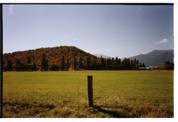 Driving through the Trinity Alps to Oregon