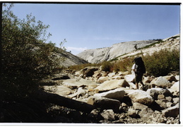 Heading into the canyon