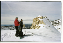 Steve & Jim on top of the slope