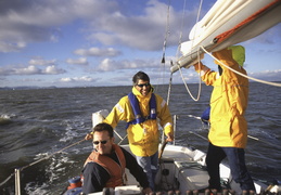 sailing San Francisco bay