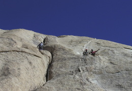 Joshua Tree climbing