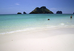 Beach along the Andaman Sea