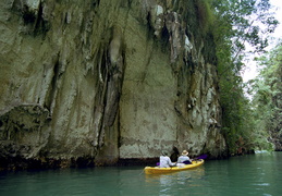 Sea Kayaking in the mangrove forests around Ao Nang