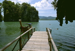 swim spot during our kayaking adventure