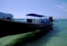 long Tail boats around Ao Nang