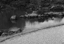 temple gardens, Arashiyama