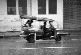 Tuk Tuk in the rain