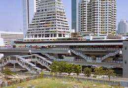 sky train & sky scrapers