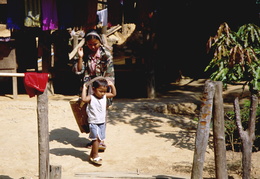 Karenni village outside of Mae Hong Son