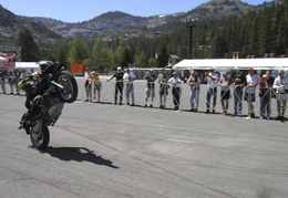 R1150 GS wheelie