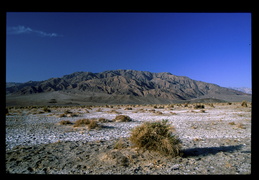 views of the mountains from Death Valley