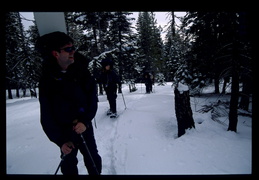 Dave & Lisa hiking in