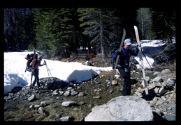 Mandy & Jim creek crossing