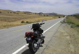 BMW on the road