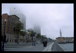 fog over San Francisco