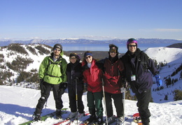 Group shot at Alpine Meadows