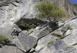 heading up Hanging Teeth