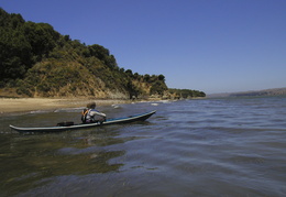 David on Tomales Bay