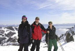 skiing at Squaw