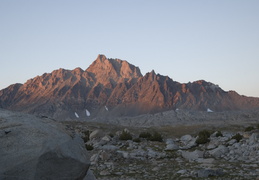 Sunset on the mountains