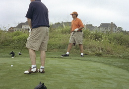 golfing with Jimmy