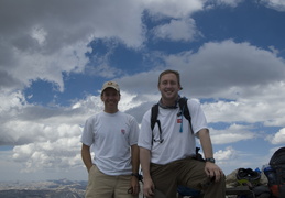 summit shot, Mount Conness