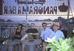 Prinecss Hotel roof bar, Cat Ba Island