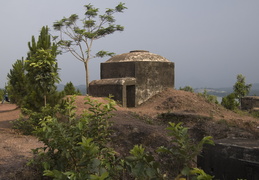 bunker overlooking the perfume river