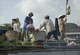 floating market near Can Tho