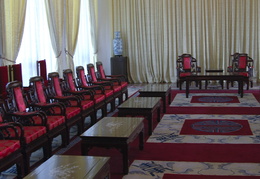 interior of the reunification palace