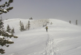 Jim along the ridge