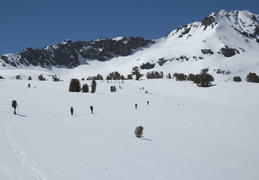 Backcountry skiing