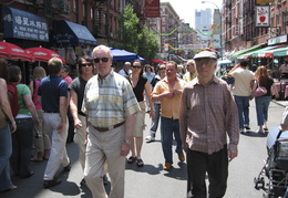 Roland and Allen in Chinatown