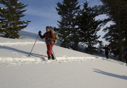 Climbing switchbacks