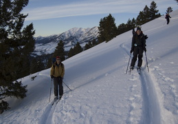 Climbing switchbacks