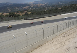 heading towards the corkscrew