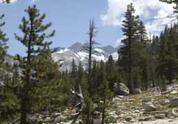 mountains coming into view