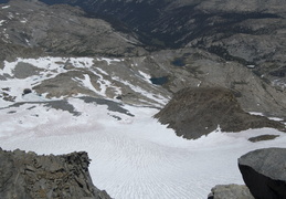 Lyell Canyon taken from Mt. Lyell