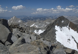 looking across the Sierra