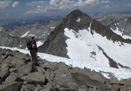 looking across the Sierra