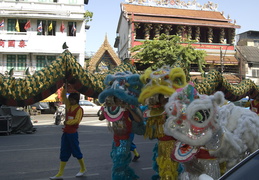 Chinese New Year parade in Chinatown